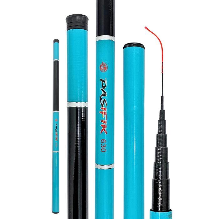 Terlaris Joran Pancing Tegek Telescopic Serat Kaca Super Kuat Dan Ringan Joran Tegek Fiber Joran