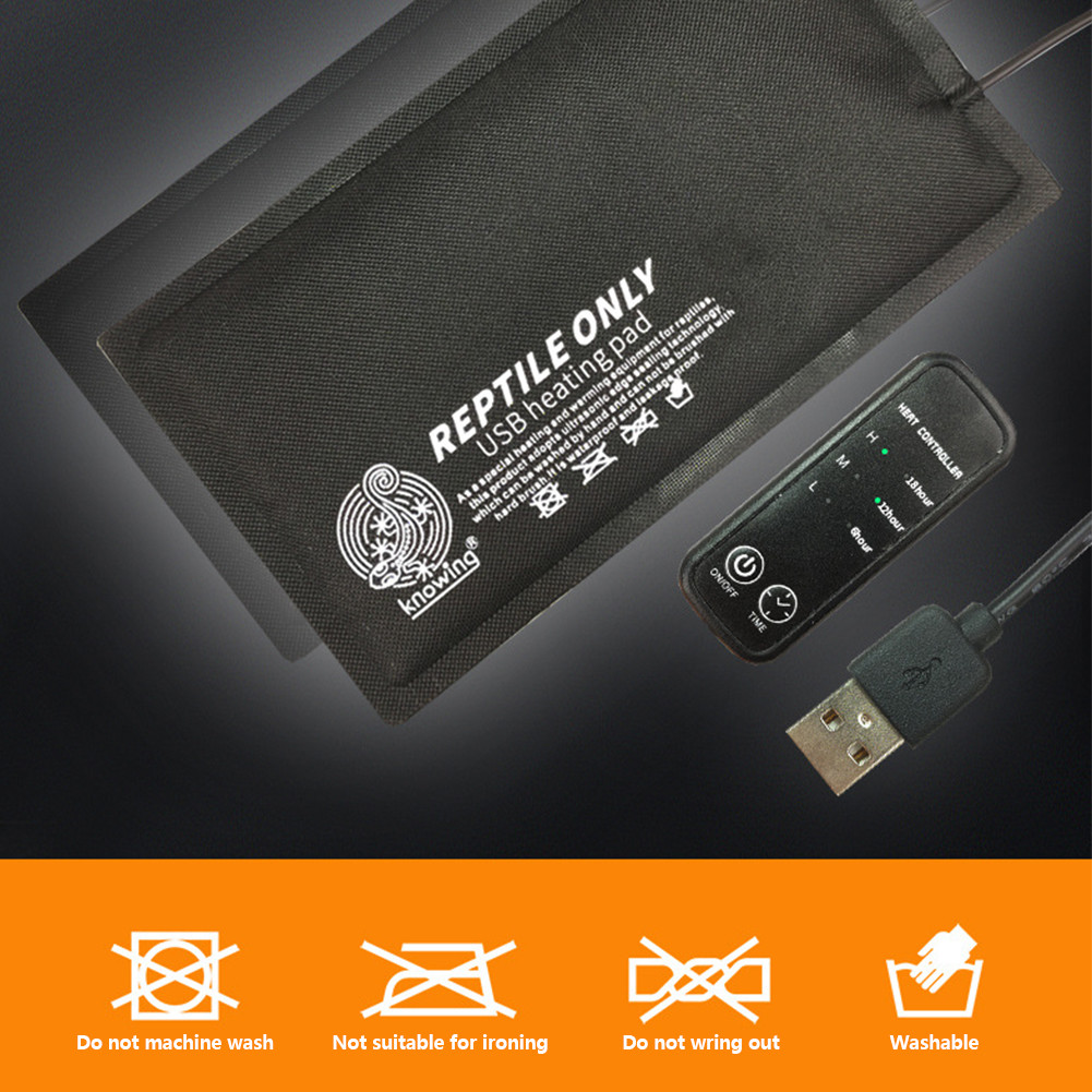 USB Interface Carbon Fiber Heating Pad Reptile Pet Autumn Winter Heating Pad Washable Heating Sheet