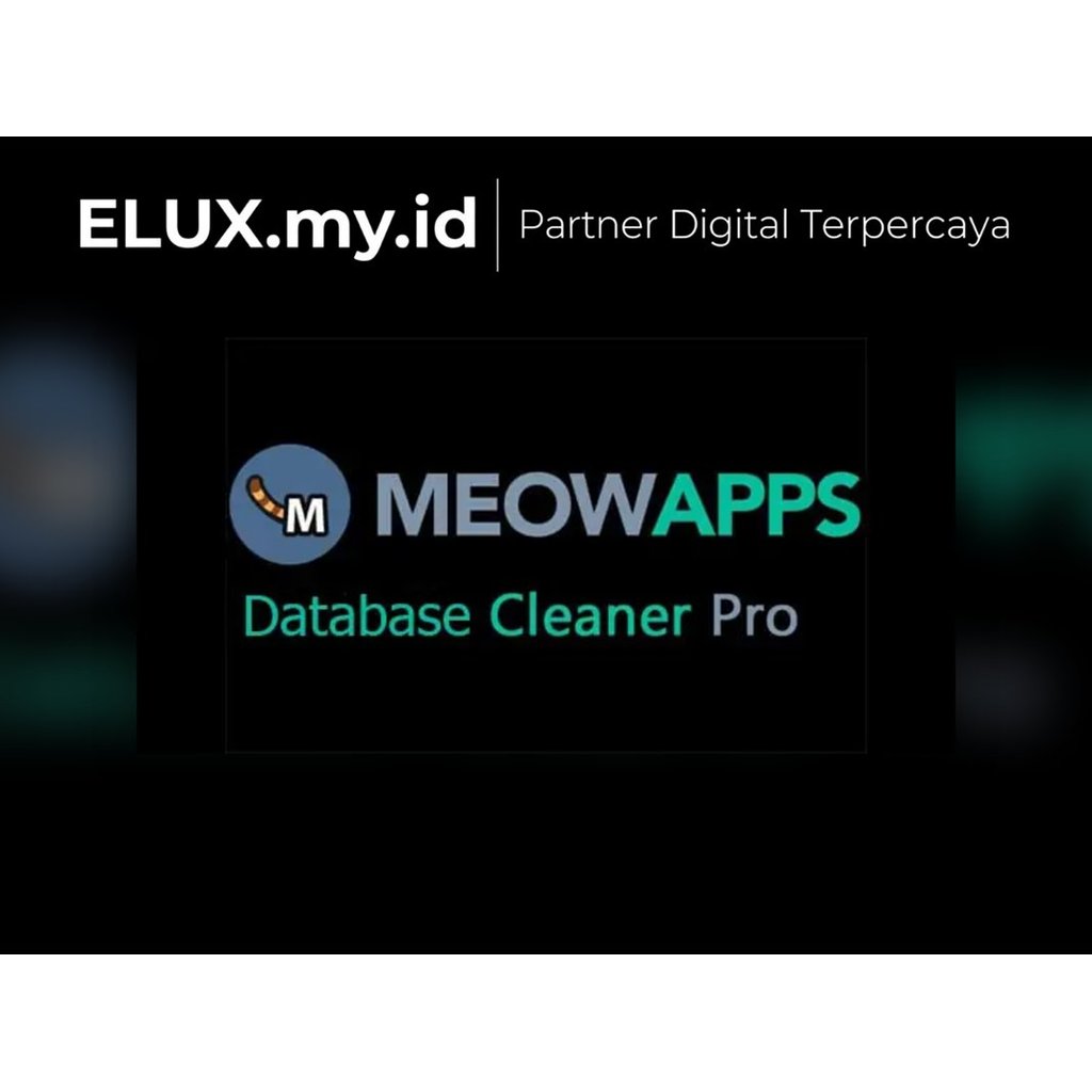 Database Cleaner & Optimizer Pro - Meow Apps Wordpress Plugin Original Unlimited Domain Lifetime