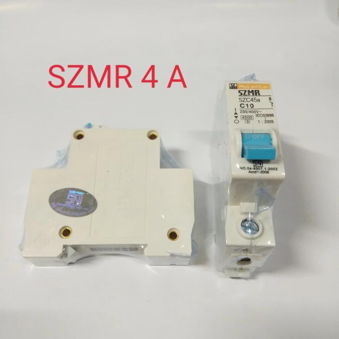 Broco - Miniature Circuit Breaker Mcb Listrik Pln Szmr Meilan Rilan 4 A Ampere