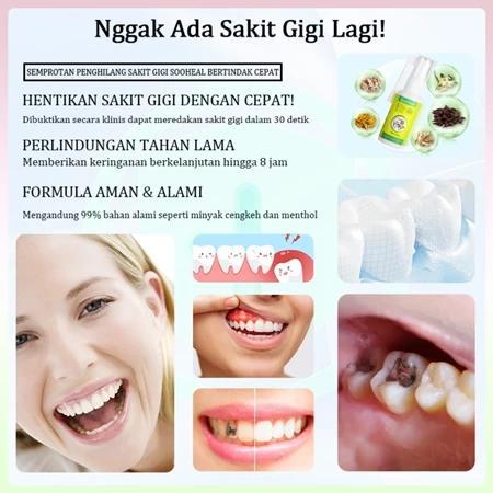 Paket Spray Sakit Gigi - Spray Sakit Gigi (Sakit Gigi Ampuh, Obat Sakit Gigi, Obat Sakit Gigi