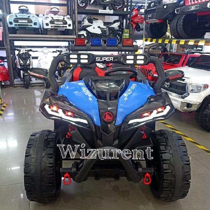 mobil aki jeep utv kobra 7714 - Putih