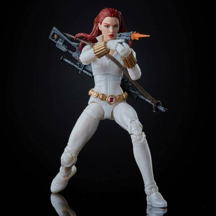 HOT SALE HASBRO MARVEL LEGENDS BLACK WIDOW WHITE SUIT COSTUME DEADLY ORIGIN TERMURAH
