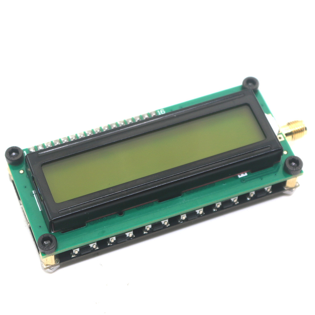 1MHZ-8GHZ RF POWER METER 24 BIT ADC -50DBM~-5DBM BROADBAND SIGNAL SOURCE ANTENNA GAIN DETECTOR FOR