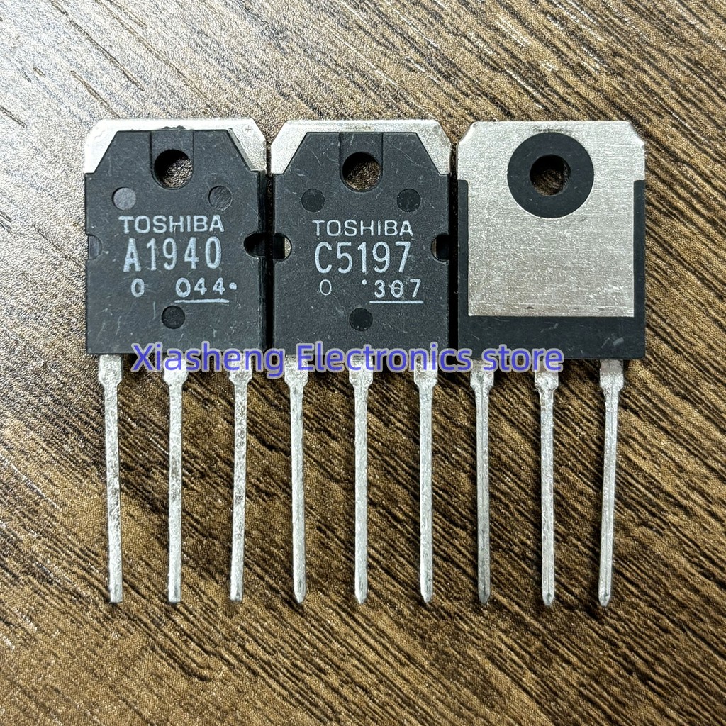 New Original 5Pairs 2SA1940 A1940 + 2SC5197 C5197 TO-3P Audio Amplifier Transistor In Stock Good