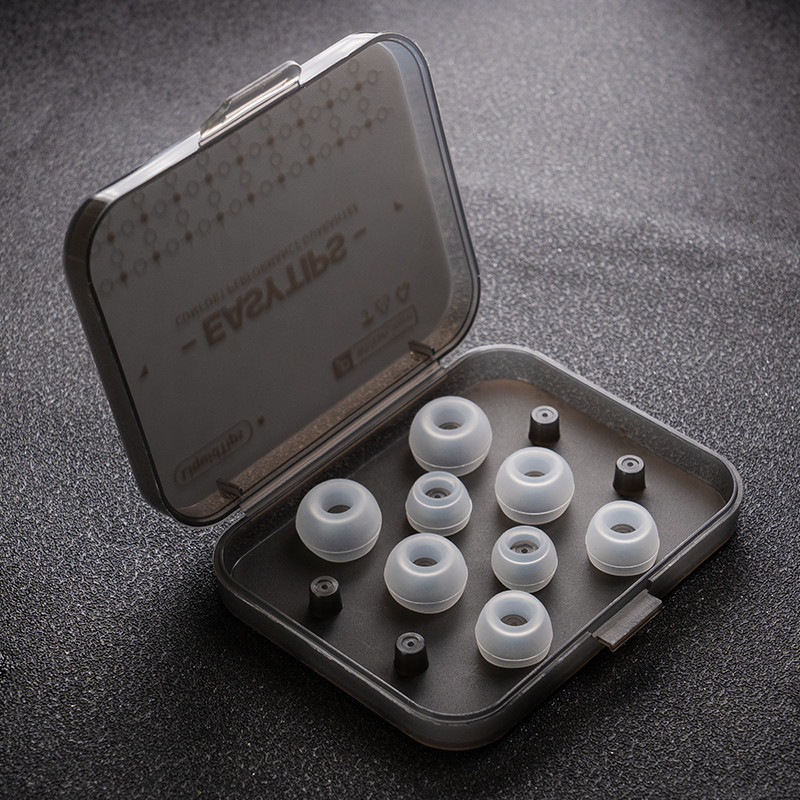 Whizzer EASYTIPS SS20 Silicone In-ear Eartips XS/S/M/L Size 4 Pairs in 1 Box
