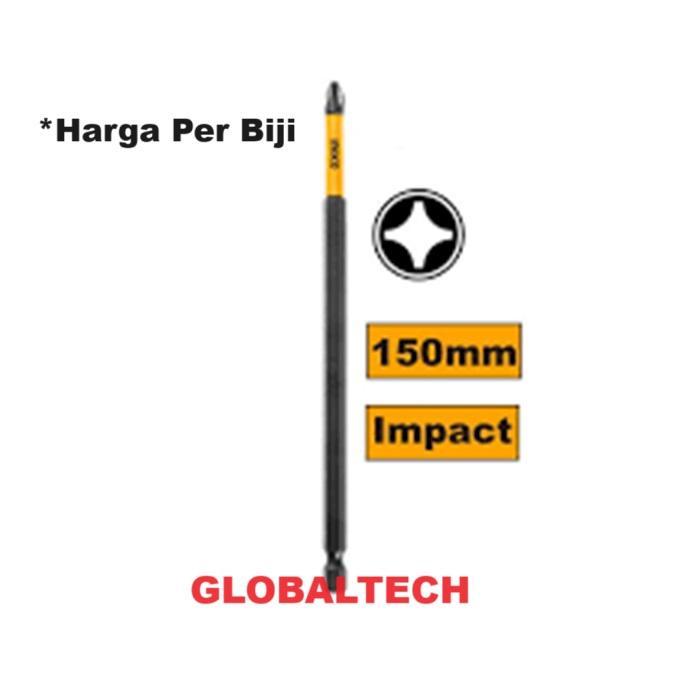 INGCO SDBIM11PH263 MATA OBENG IMPACT 150MM PH2 IMPACT SCREWDRIVER BIT