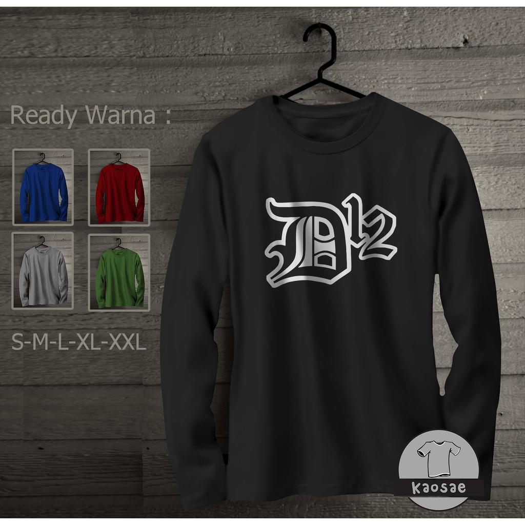 Kaos D'Masiv Tangan Panjang Kaos Distro