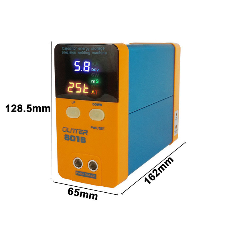 801B Spot Welder 18650 Battery Mini Spot Welder Storage Digital Display Storage Energy Pulse Spot