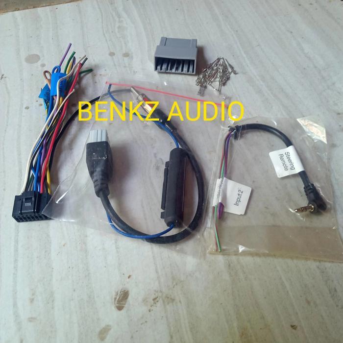 Kabel Soket Head Unit Kenwood Pnp Di Honda New Brio Mobilio 1 Set