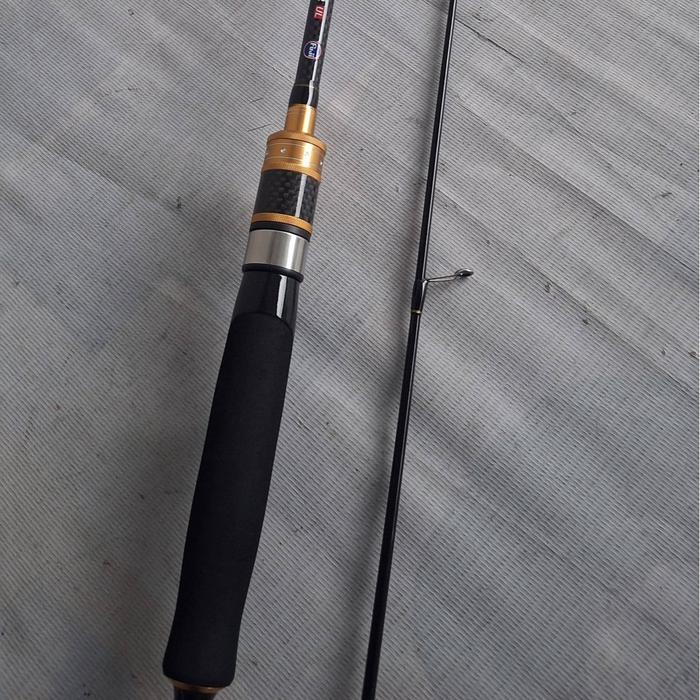 Rod Spinning New Gamaru Gt Ul Solid Carbon 662Ul / 198Cm (Line Test 2-6Lbs) Terbaru