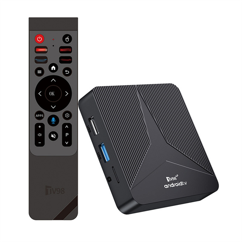 B29C-Android 14 TV Box 2GB+16GB RK3518 Quad-Core 2.4G/5G Dual Wifi Support H.265//8K HD/BT 5.0 EU