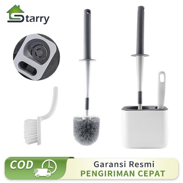 sikat wc toilet sikat pembersih toilet duduk jongkok dengan holder sikat kamar mandi