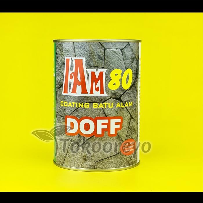 Coating Batu Alam Am 80 Doff 850 Ml Pernis Cat Pelapis #Gratisongkir