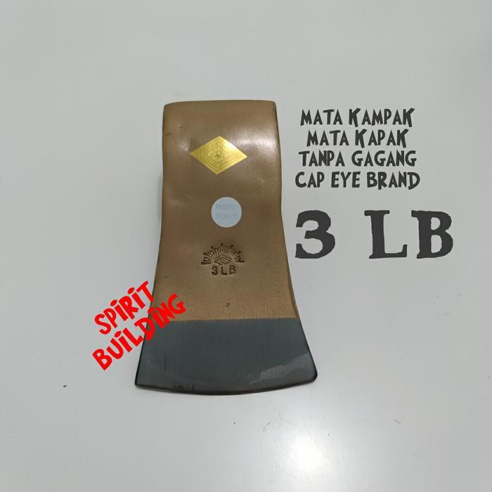 Promo Mata Kampak 3 Lb Mata Kapak Tukang Tanpa Gagang Cap Eye Brand