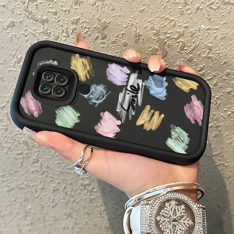 Casing Hp Xiaomi Redmi Note 9 Note 9s Note 9 Pro POCO M2 Pro Case Goresan Cat Warna Warni Kasing sil