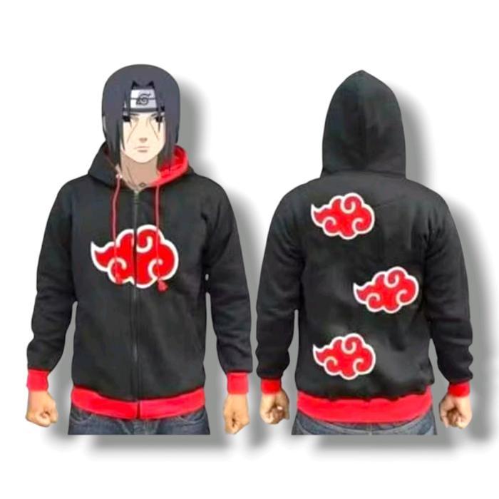 jaket anime cosplay Akatsuki Pria wanita