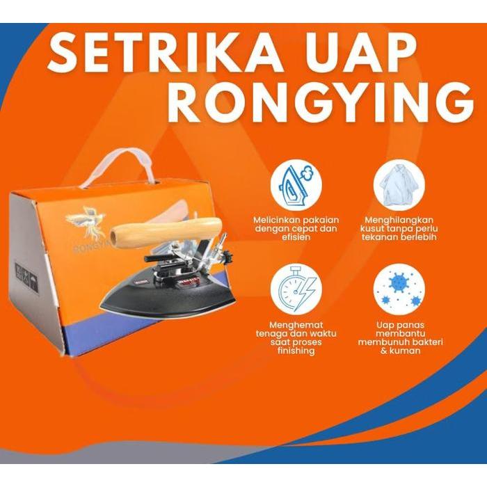 Gosokan Uap / Setrika Uap Boiler Laundry