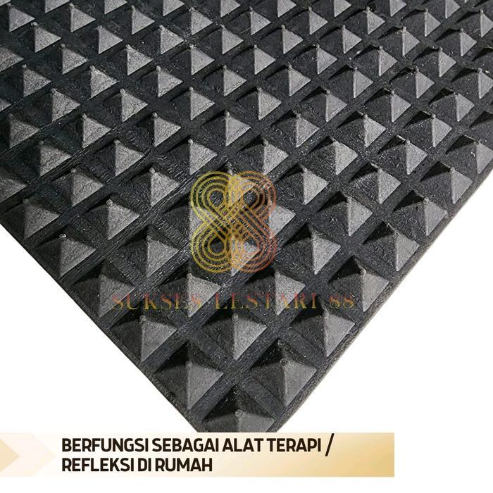 Keset Karpet Anti Slip Karet Refleksi Kaki Tangan *
