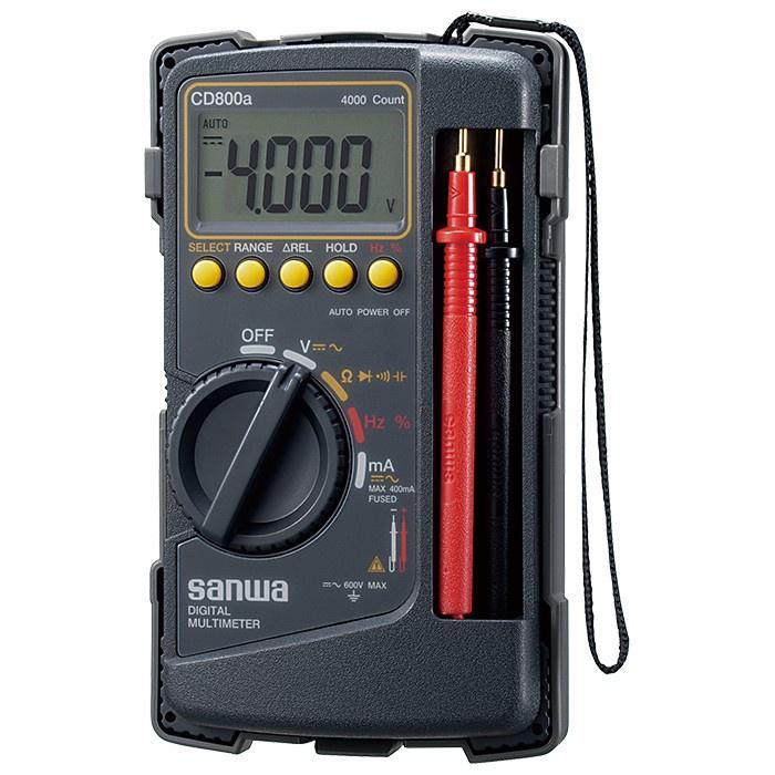 Multimeter Digital Sanwa Cd800A / Multitester Digital Sanwa Cd800A New