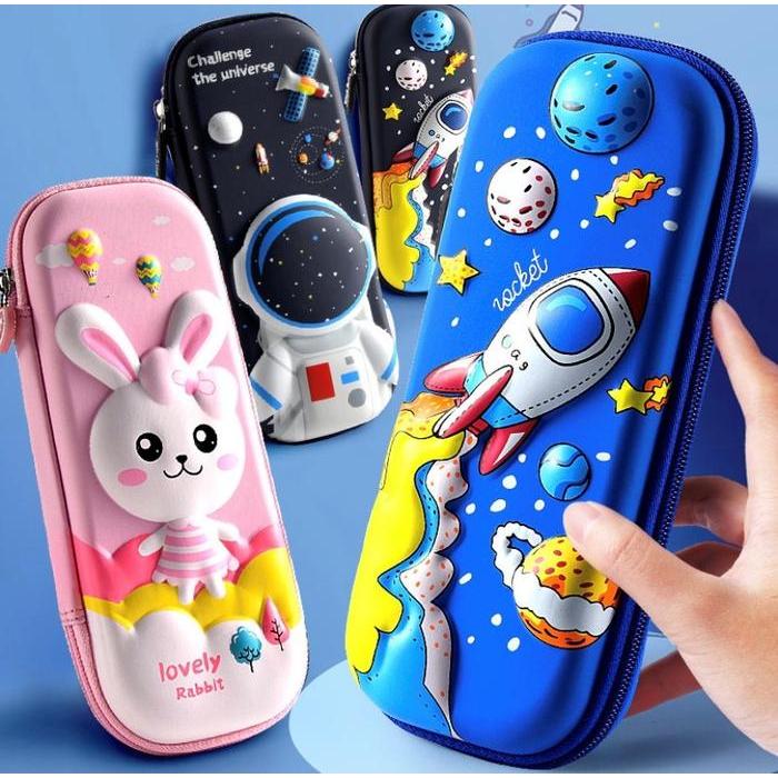 Kotak Pensil Tempat Tepak Pencil Anak Laki Laki Perempuan 3D PC0002