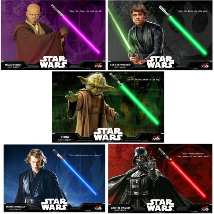 Star Wars Mace Windu Luke Skywalker Anakin Skywalker Yoda Darth Vander Lightsaber Original