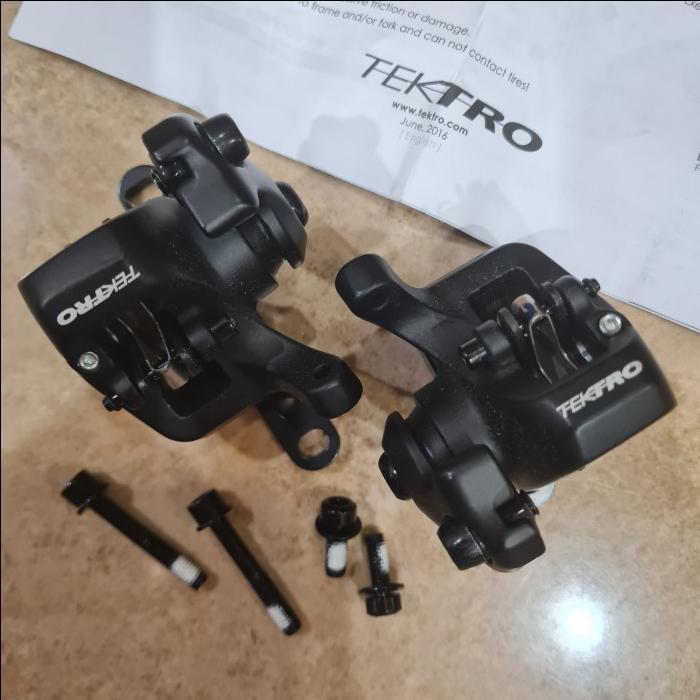 Caliper Disc Brake Tektro Md C510 Road Bike Flat Mount Shimano Trp Pro