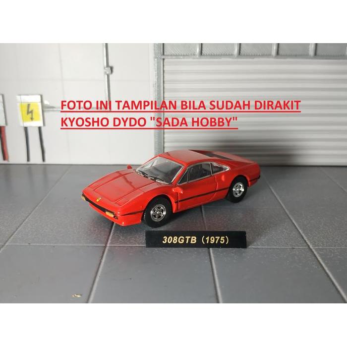 Dydo Kyosho Diecast 1/64 Ferrari 308GTB 1975 Merah