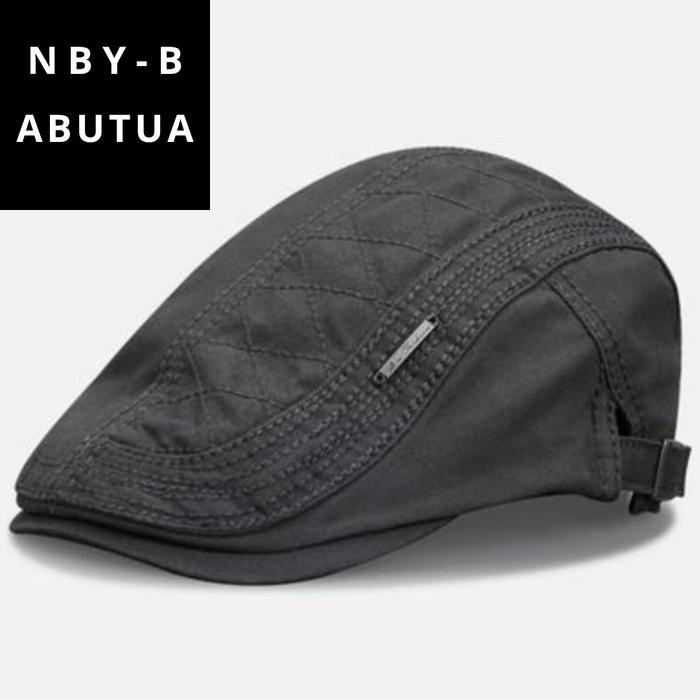 Patino Hat Topi Flat Cap Pet Topi Pelukis Sutradara Newsboy #Gratisongkir
