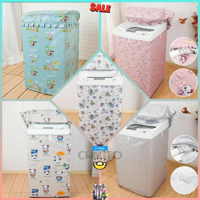 Jumbo Cover / Sarung Mesin Cuci 10 Kg - 12 Kg