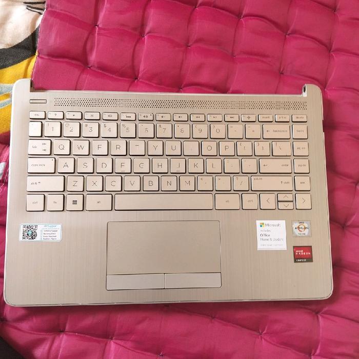 Casing laptop Hp 14s palmrest + botom