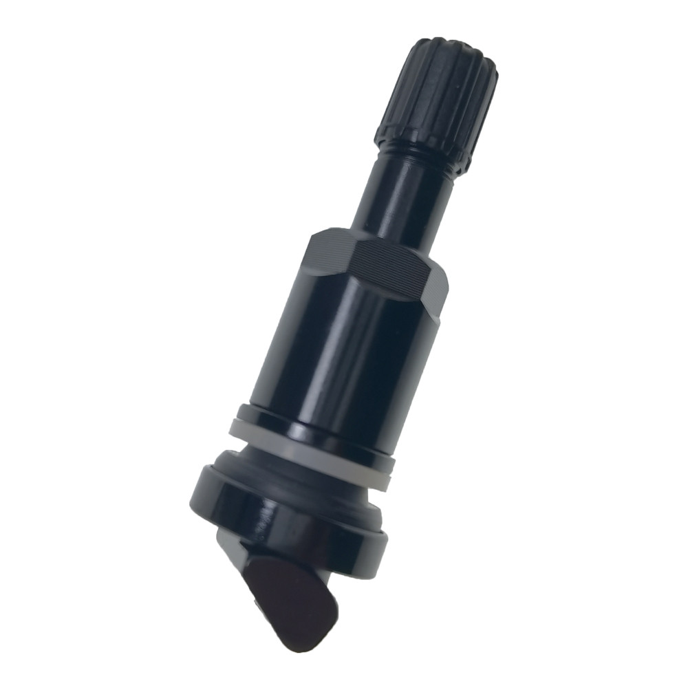 TPMS-43H TPMS Valve Tire Pressure Sensor Valves Metal Black Wheels for Mercedes Audi Jaguar Land