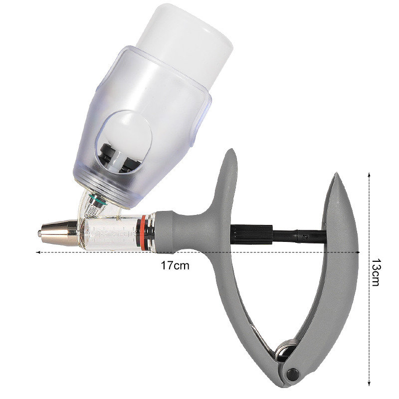 2/5ml Automatic Injection Poultry Syringe Veterinary Continuous Syringe Adjustable For Livestock