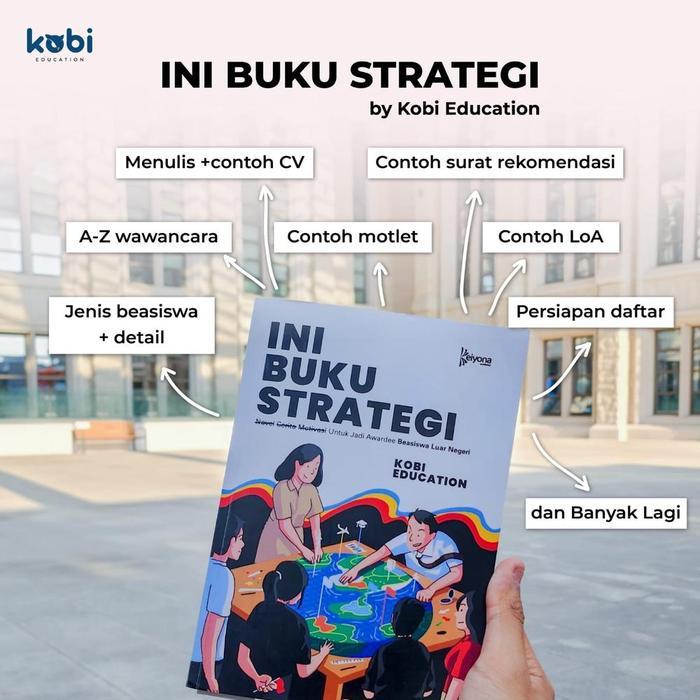 HOT SALE TERLARIS KEIYONA PUBLISHER - INI BUKU STRATEGI BY KOBI EDUCATION - BUKU BEASISWA S2 KE
