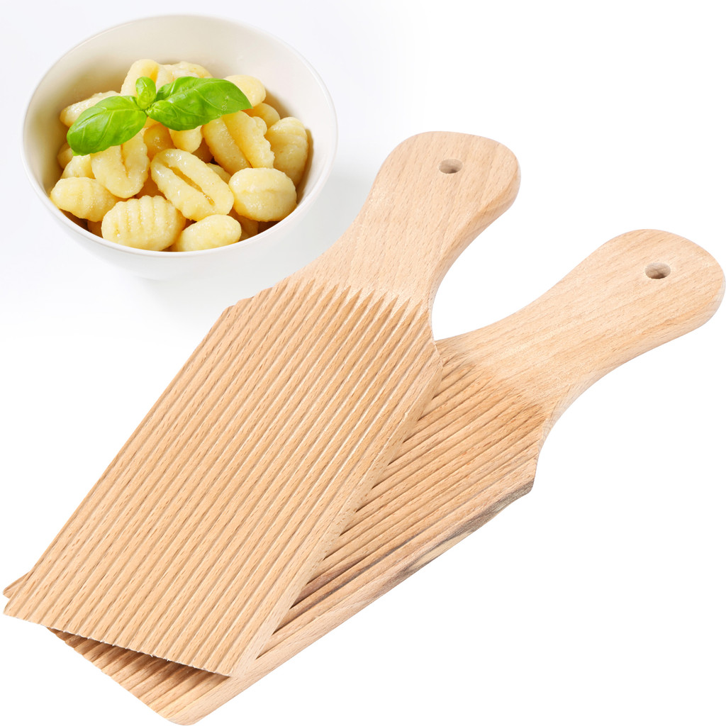 New Wooden Pasta Tools DIY Spaghetti Macaroni Maker Machine Macaroni Noodle Making Board Gnocchi Mak