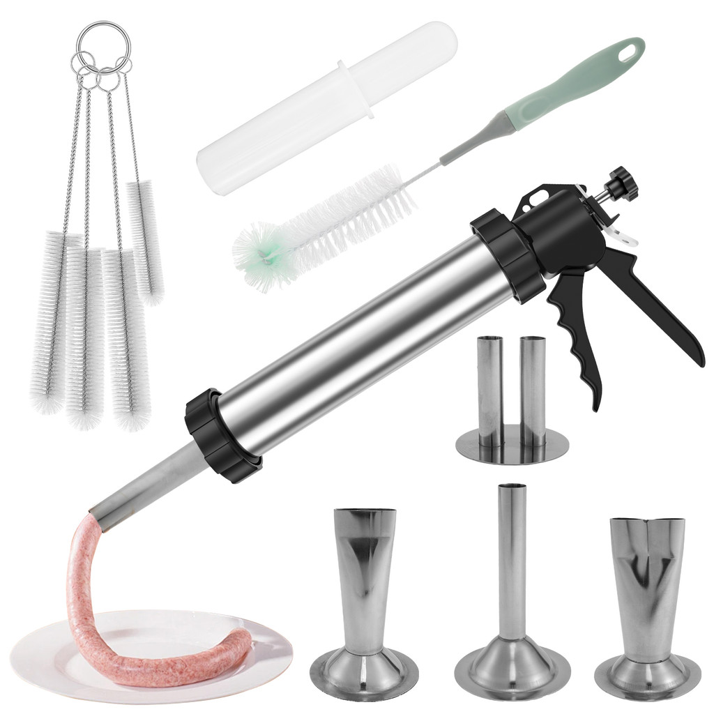 Handmade Household Sausage enemator Kitchen Stainless Steel Small Injection Sausage Filler Manual Me