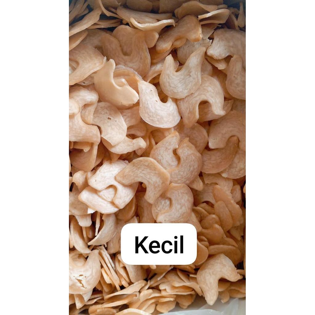 "New" kerupuk udang mentah / kerupuk udang kecil 500gram