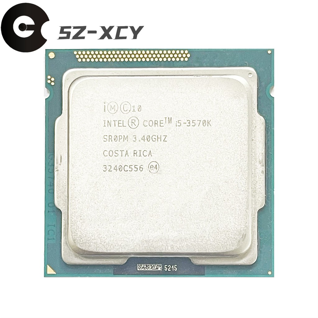 Intel Core i5-3570K i5 3570K 3.4 GHz Quad-Core Quad-Thread CPU Processor 6M 77W LGA 1155
