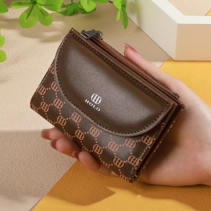 Eiger - Dompet Wanita Aesthetic Dompet Lipat Kulit Premium Dompet Kartu Vintage Pria Rfid