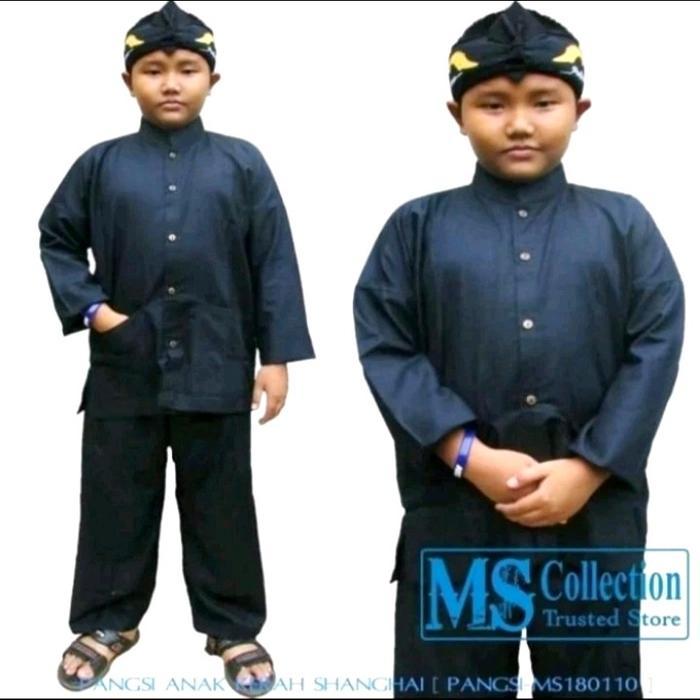 Baju Pangsi Sunda Anak TK, SD, SMP, SMP