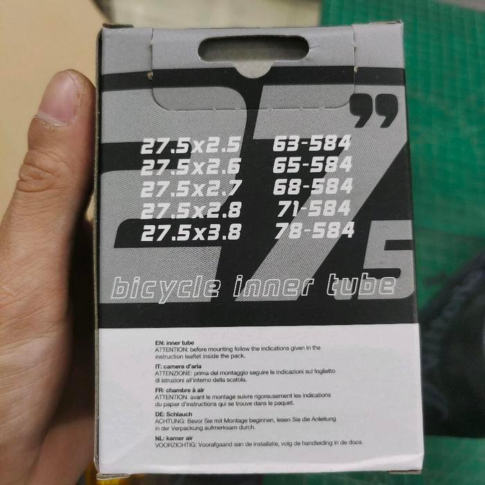 Ban Dalam 27.5 X 195 / 250 / 300 Vittoria Pentil Presta Fv 48 Inner Tube Vittoria 27.5 X