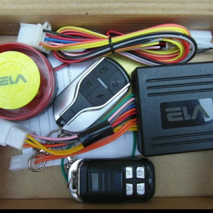 Alarm Motor System V12 / Alarm Remote Motor / Alarm Kunci Motor V12 -Gratisongkir