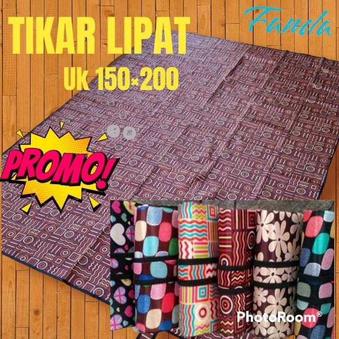 Tikar Lipat Tikar Piknik Tikar Fortabel 150x200cm
