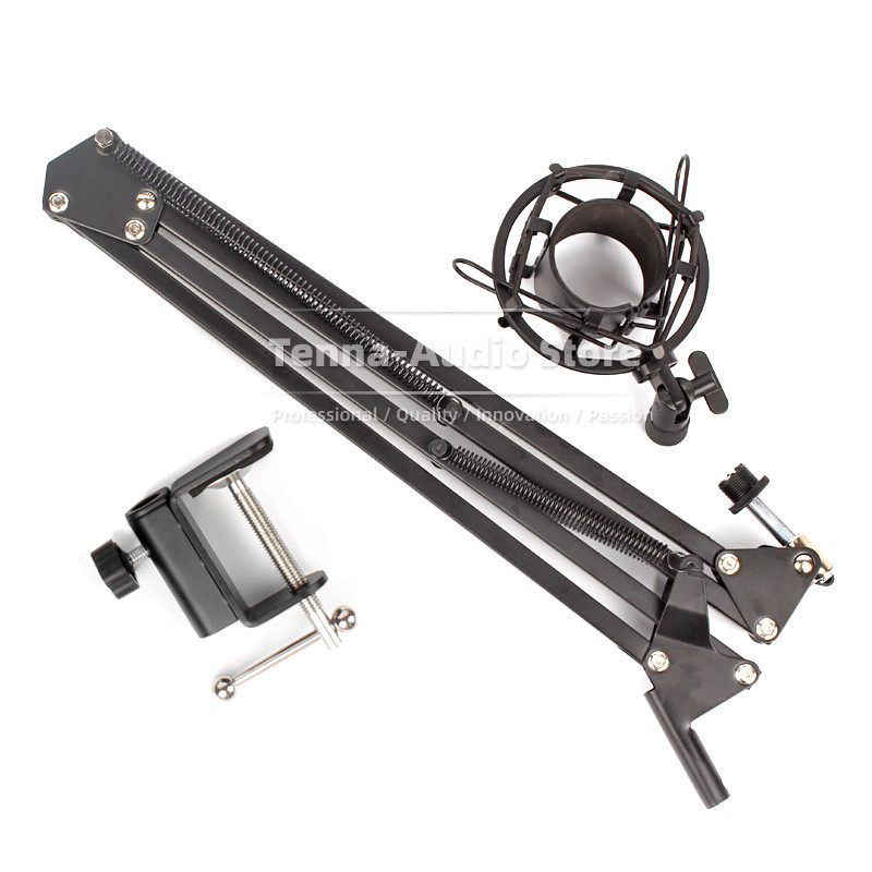 For Behringer C-1 C-3 C-1U C 1 3 C1 C3 Microphone Stand Tabletop Clamp Suspension Mic Boom Arm Shock