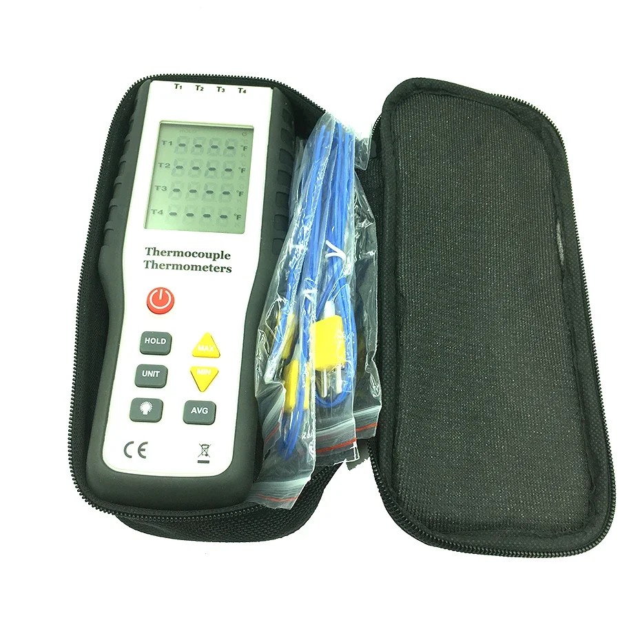HT-9815 Digital K type Thermocouple Thermometer thermocouple probe sensor industrial temperature