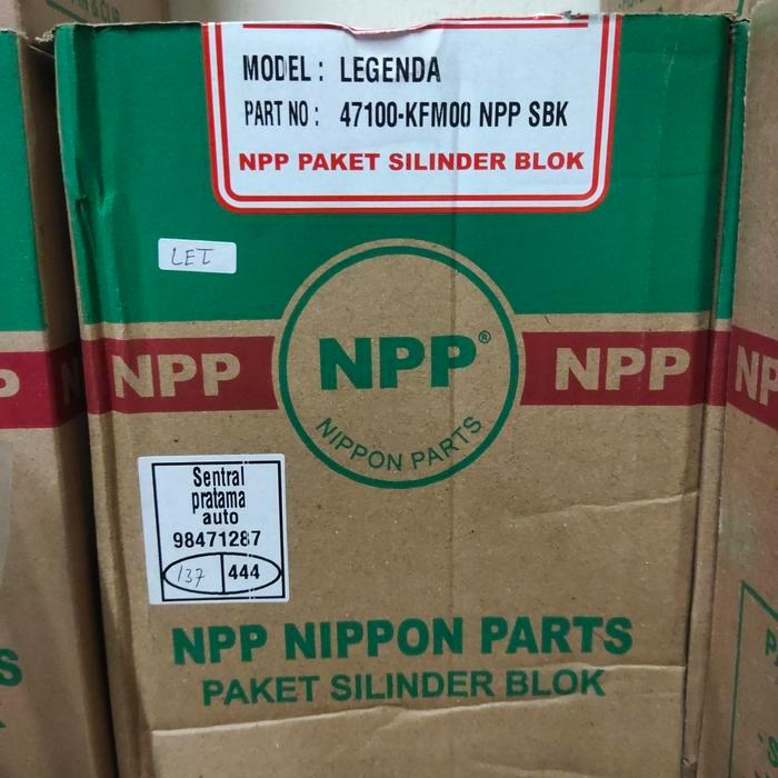 Paket Blok Seher Npp Legenda