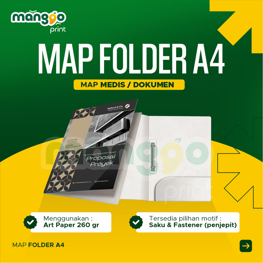 MAP FOLDER A4 I MAP BERKAS A4 l MAP CUSTOM A4