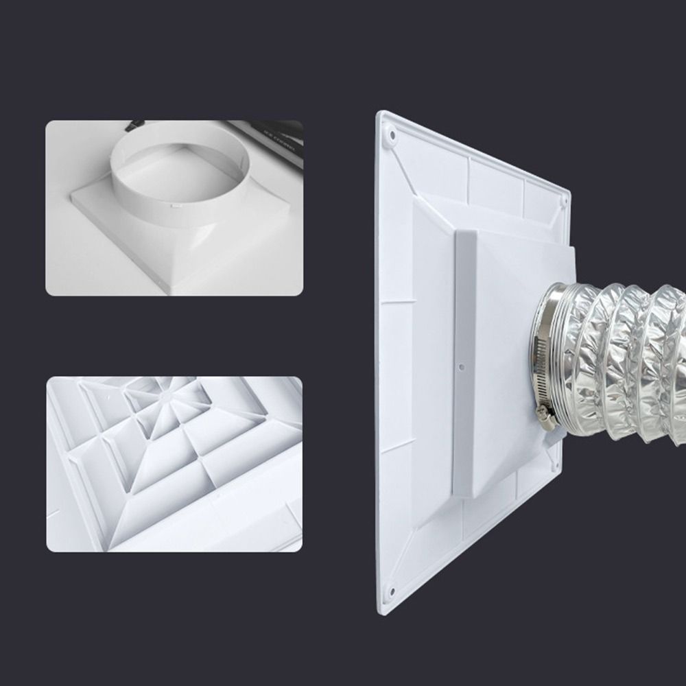 Ceiling Diffuser Square Ventilation Fan Ducting Ventilation Grill Cover Air Conditioning Outlet Vent