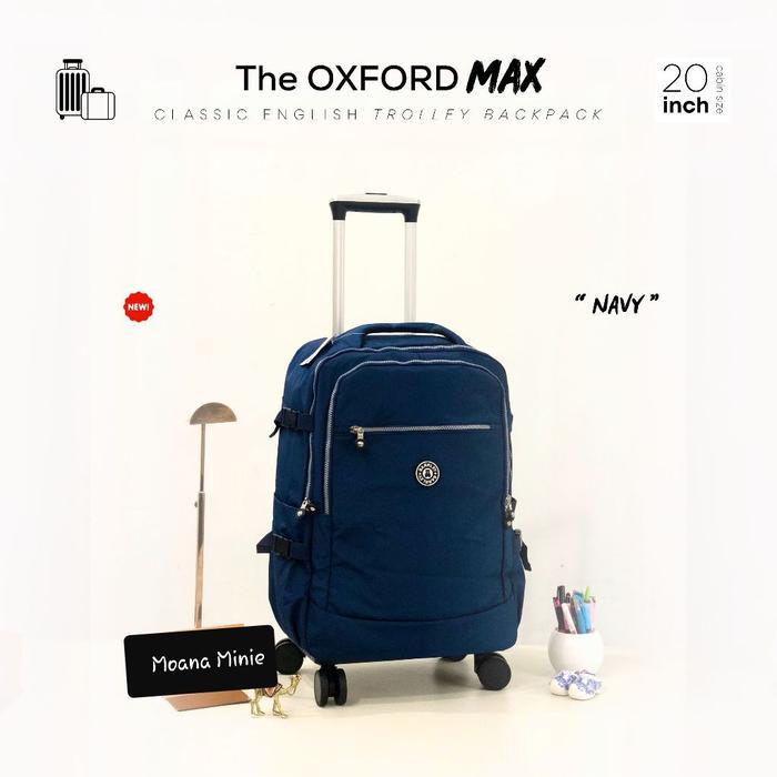 TAS TROLI BARLEY 4 RODA TROLLEY BAG TAS TRAVEL ANELLO BERKUALITAS The Oqford Import