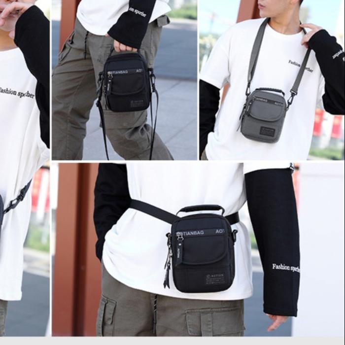 Tas Selempang Hp Multifungsi Waistbag Tas Pria Pinggang Aotian Bnj125 #Gratisongkir